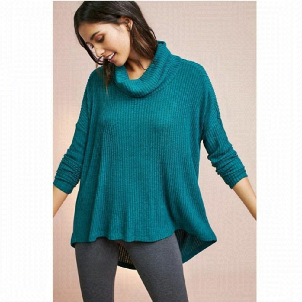 Anthro "saturday/sunday" Brushed Ribbed Thermal